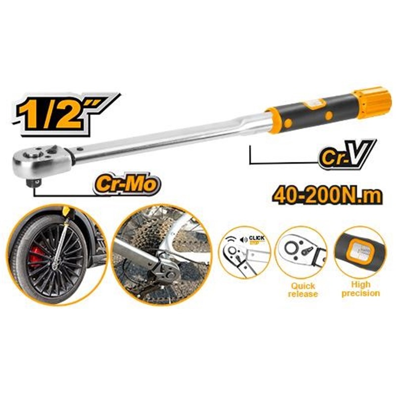 20210510091650UAP24RINITYUB_700.jpg INGCO 1/2" DR. TORQUE WRENCH 400-200NM HPTW200N1 - Image 1