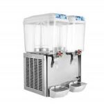 Commercial juice dispenser 2 slots