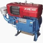 Diesel engine JD with radiator 22hp